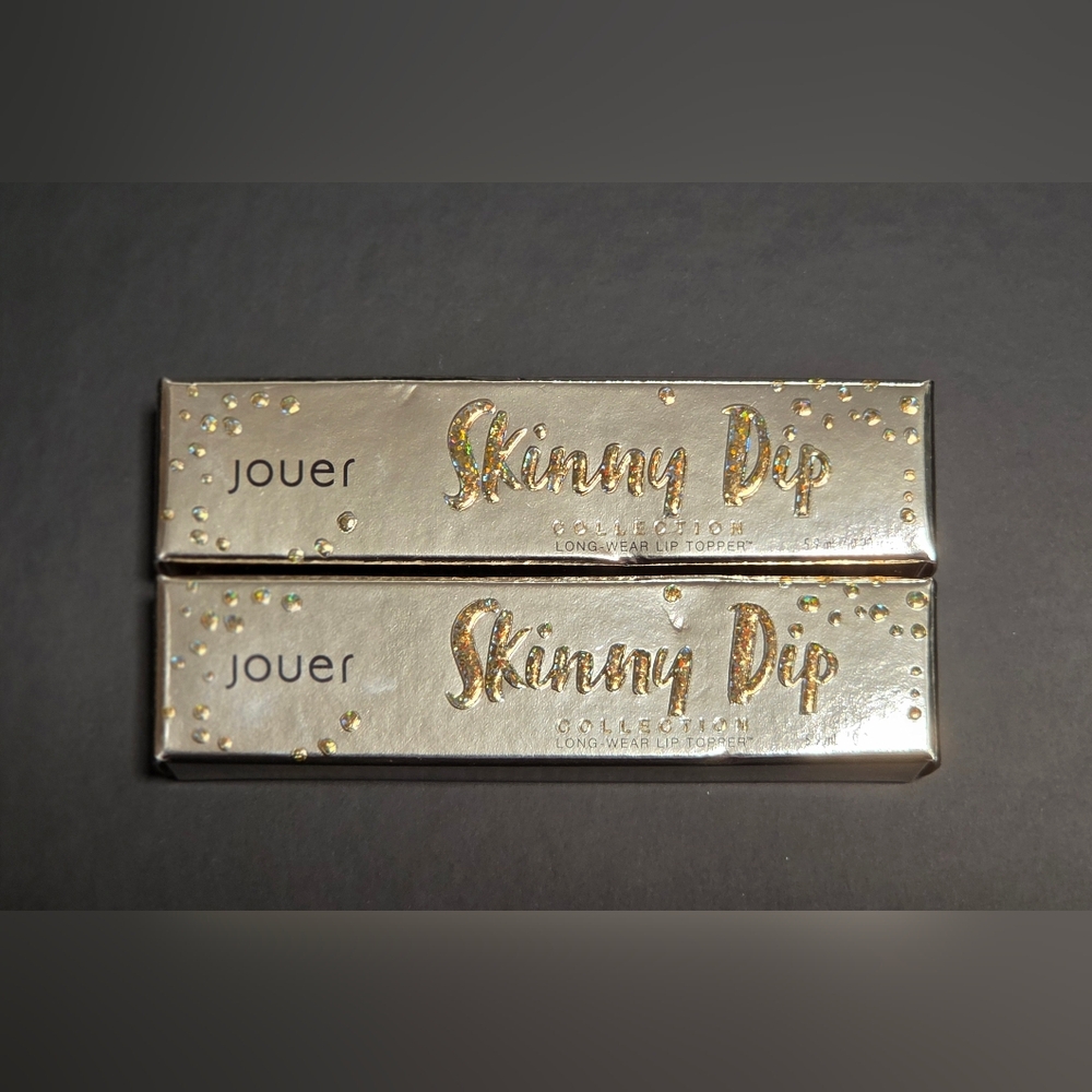 LOT 2 Jouer Skinny Dip - St Tropez - Long-Wear Lip Topper Shimmering Lip Gloss